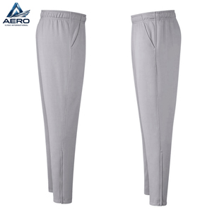 Pantalones Casuales de Cintura Elástica Grises para Hombre, Pantalones Deportivos Transpirables de Peso Medio de Poliéster Tejido, Pantalones Deportivos de la Mejor Calidad - Product Image 5