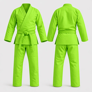 Kimono de Jiu Jitsu de Algodón de Calidad Profesional Personalizable en Colores Fluorescentes, Trajes de Jujitsu BJJ Gi en Oferta, Uniforme de Judo - Product Image 1