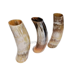 Jarrón de jardín pulido de estilo Animal de cuerno de búfalo ecológico hecho a mano y maceta para decoración del hogar y exhibición de flores - Product Image 2