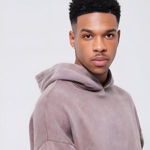 Sudadera con Capucha Premium para Hombre, de Forro Polar, Transpirable, Cómoda para Uso Diario, con Capucha Ajustable y Bolsillo Tipo Canguro, Diseño Sólido, Varias Tallas - Product Image 6
