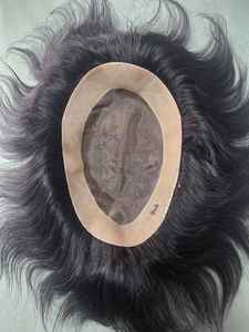 Perruque et toupet pour homme Taz Hair en cheveux indiens Remy - Base mono - Doux, léger et écologique - Product Image 4