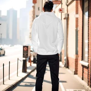 Sweat-shirt à capuche en polaire de performance premium pour homme, personnalisé, pour l'entraînement sportif, la salle de sport, la course à pied, les sports de plein air - Product Image 2
