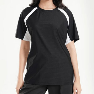 Camiseta Deportiva de Verano para Mujer, 100% Poliéster, Corte Ajustado, Personalizable, Lisa, Transpirable, Manga Larga, Secado Rápido, Ligera y Elástica - Product Image 5