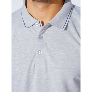 <b>moisture</b> <b>wicking</b> Wholesale Men's New Design Short Sleeve Custom logo Sports Polo T-<b>shirt</b> DDP Shipping - Product Image 3