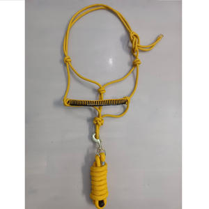 Halter de cuerda de PP con vaquero de plomo, caballo trenzado, Halter, caballo ecuestre, Halter de cuerda de PP por exportadores, portátil - Product Image 1