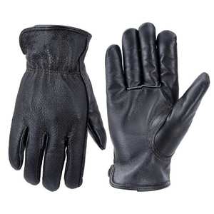 Gants de travail de sécurité en cuir de vachette pleine fleur, haute performance, protection robuste des mains, écologiques, respirants et thermiques - Product Image 6