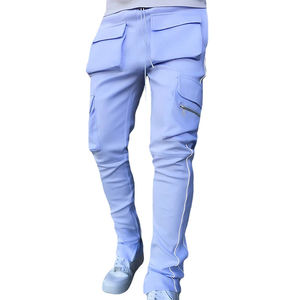 Men's <b>Cargo</b> Pants and Trousers With Style Including Ones With Zippered Pockets and Reflective Material for Nighttime Running - Product Image 1
