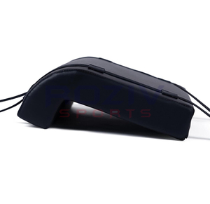 Coussinets réglables et rembourrés pour banc de poussée des hanches - Polyester/Cuir PU/Néoprène de haute qualité pour l'haltérophilie et l'usage en salle de sport à domicile - Roziv - Product Image 1