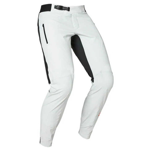 Pantalon de moto imperméable en velours côtelé blanc, taille mi-haute, respirant, coupe-vent, avec protections en maille, fabriqué en usine - Product Image 1
