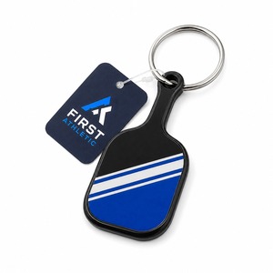 High Quality Pickleball Keychain Mini Paddle Pendant with Durable Key <b>Ring</b> Perfect for Sports Lovers Coaches and Club Members - Product Image 4