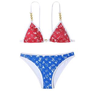 Ensembles de bikinis de plage haut de gamme personnalisables, de qualité supérieure, très demandés, avec personnalisation du design, du logo, de la couleur et de l'emballage. - Product Image 1