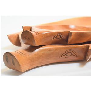 Vente en gros de plateau de service en bois naturel fait à la main taille personnalisée écologique pour hôtels restaurants occasions alimentaires vendeur populaire - Product Image 2