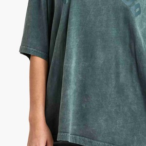 เสื้อยืดคอกลมแขนสั้นทรงปกติสำหรับผู้ชาย สีดำ ผ้าฝ้ายเจอร์ซีย์ 100% ระบายอากาศได้ดี น้ำหนัก 220 กรัม สไตล์สตรีท แต่งขอบสีแดง/ขาว พร้อมหมายเลข - Product Image 5