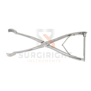 Pinces de réduction asymétriques en acier inoxydable, gauche haute droite basse, avec verrouillage manuel, kit d'instruments OEM Blush Surgical certifié CE - Product Image 6