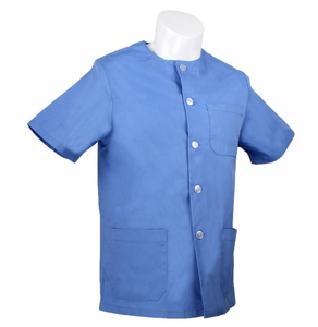 Ensembles d'uniformes médicaux personnalisés avec logo, rose clair, pour médecins et infirmières, en polyester/coton extensible, style jogger - Product Image 4