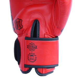 เป้าซ้อมคิกบ็อกซิ่งติดผนังคุณภาพสูง ออกแบบตามสั่ง สำหรับใช้ในยิม พร้อมนวมหนังฝึกซ้อมมวยสำหรับผู้ใหญ่ สายรัดข้อมือปรับได้ - Product Image 6