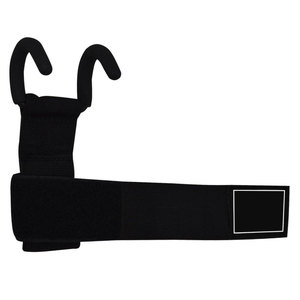 Best Sale Safety Fitness Gym <b>Trainer</b> Weightlifting Wrist Support Pull Neoprene Lifting Hooks Soft Breathable Non-Slip - Product Image 2