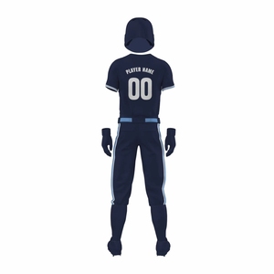 Bulk Order High Performance for Baseball Uniform Full Button Soft Mesh Breathable Baseball Jersey Custom Team <b>Name</b> - Product Image 2