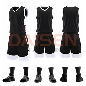 Conjunto de Uniforme de Baloncesto Personalizado para Hombre, Transpirable, 100% Poliéster, Jersey y Pantalones Cortos Deportivos, Diseño de Primera Calidad - Product Image 5