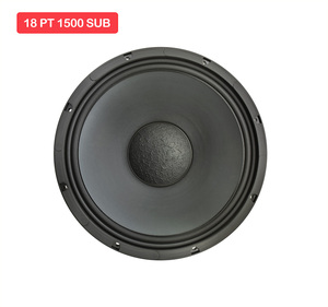 18 PT 1500 SUB Professional 18 Inch Subwoofer <b>Speaker</b> Driver 3000W High Output Portable Durable Diecast Aluminum for Horn Bass - Product Image 4