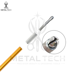 Kit d'application professionnel pour extensions de micro-anneaux, avec fil flexible et crochet de pose, équipement pour salons de coiffure et barbiers, fourniture d'usine - Product Image 6