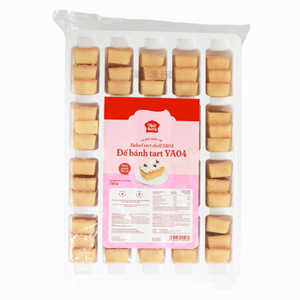 ขายส่งจากโรงงาน ทาร์ตอบแช่แข็ง ขนมหวานอบกรอบ ทาร์ตไข่ YA04 720 กรัม สำหรับร้านเบเกอรี่ ใช้ฮาลาล รับผลิตแบบ OEM/ODM ขายดี ราคาดี - Product Image 1