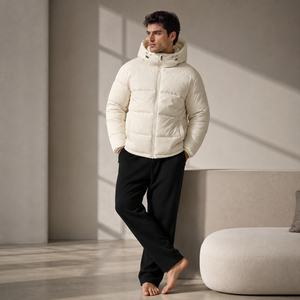 <b>Men's</b> Lightweight <b>Packable</b> Puffer <b>Jacket</b> <b>Waterproof</b> Winter Hood <b>Jacket</b> Custom <b>Packable</b> Quilted Puffer <b>Jacket</b> With Storage Pouch - Product Image 3