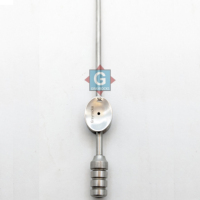 Tube d'aspiration manuel en acier inoxydable, instruments de microchirurgie ORL pour l'oreille moyenne