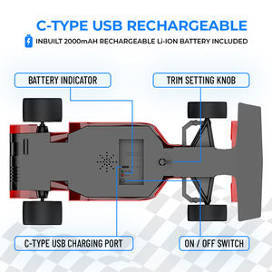 รถซูเปอร์คาร์หรูหราแบบไดแคสต์ พร้อมประตูเปิดได้และไฟ LED ควบคุมด้วยรีโมท ราคาสุดคุ้ม ลดราคาพิเศษ - Product Image 6