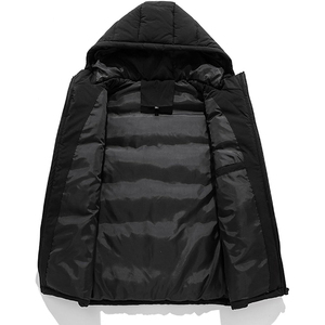 Custom Puffer Vest Warm Winter Casual Clothes <b>Padded</b> Waistcoat Waterproof Outdoor Street Wears Hooded Puffer Vests Gilets - Product Image 3