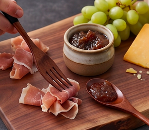 Ensemble de couverts en bois de qualité supérieure avec cuillères et fourchettes en bois de manguier, design minimaliste, pour le camping, les fêtes et les repas. - Product Image 6