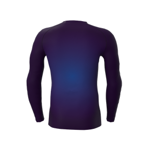 Camiseta de Manga Larga con Protección Solar y Color Degradado para Hombre, de Secado Rápido, en Poliéster, para Adultos - Product Image 3