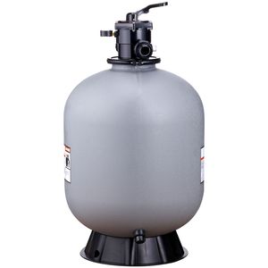 Filtro a Sabbia in PVC da 24 Pollici per Portata Fino a 65 GPM, Valvola Multiporta a 7 Vie su Misura, Sistema di Filtrazione per Piscine - Product Image 1