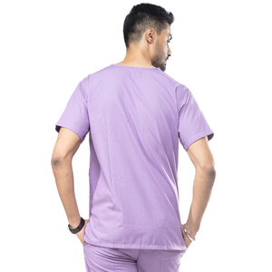 Vente en gros de blouses d'hôpital personnalisées avec logo pour garçons, uniformes médicaux pour hommes, blouses d'infirmier, uniformes bleu marine pour hommes - Product Image 3