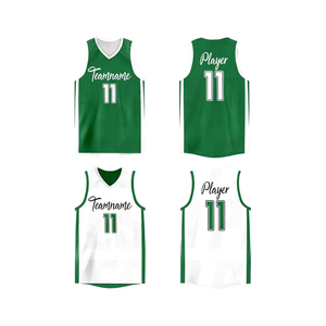 Maillots de basket respirants sur mesure, grande taille, haute qualité, réversibles, logo couleur personnalisé, impression par sublimation numérique, vente en gros - Product Image 1