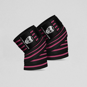 Rodilleras Elásticas de Compresión Resistentes Antideslizantes de Spandex/Poliéster para Levantamiento de Pesas, Sentadillas, Peso Muerto y Gimnasio - Product Image 2