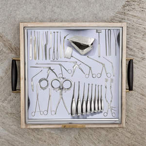 ชุดเครื่องมือผ่าตัดกระดูกต้นคอสำหรับศัลยกรรมกระดูกและข้อ ชุดเครื่องมือเหล็กสำหรับการผ่าตัดลามิเนคตอม สำหรับใช้ทางการแพทย์ โดย Dentavex - Product Image 6