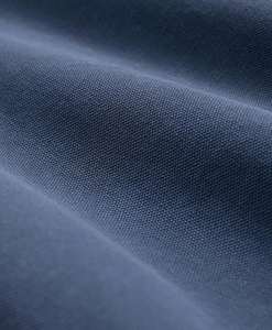 Nouveaux Polos à Manches Courtes pour Hommes 2026, Tissu 100% Coton, Poches Frontales, Coupe Ample, Couleur Bleu Uni, Polos pour Hommes - Product Image 4