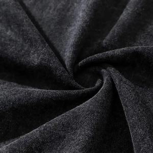 <b>Mens</b> Custom Black Washed Graphic <b>T</b> <b>Shirt</b> Oversized Streetwear Vintage Cotton Short Sleeve Tee - Product Image 4
