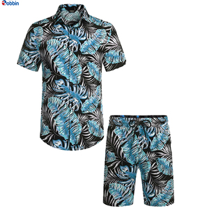 Colección de Verano, Ropa de Playa Personalizada, Trajes de Hombre para Vacaciones en la Playa, Conjuntos Casuales para Hombre, Cómodos y Transpirables - Product Image 5