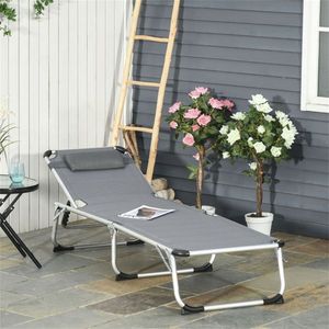 เก้าอี้เลานจ์ชายหาดพับได้สำหรับอาบแดดและพักผ่อนบนหาดทราย - Product Image 1