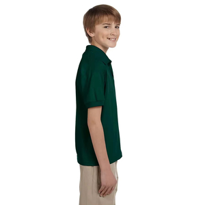 Zoom Trading Company - Nuevas Camisetas Polo Casuales de Verano y Otoño para Niños, Uniformes Escolares, Manga Corta, Transpirables, con Doble Botonadura - Product Image 3