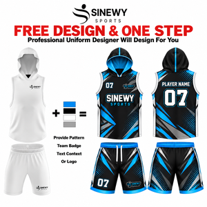Conjunto de Uniforme de Flag Football Unisex SINEWY con Capucha, Sin Mangas, Sublimado, de Secado Rápido y Absorción de Humedad para Adultos - Product Image 4