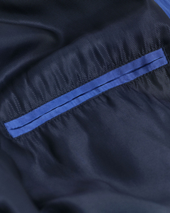 Chaqueta Varsity para Mujer al por Mayor en Azul Intenso, Chaqueta Corta de Lana Tejida Personalizada con Insignia G para Béisbol - Product Image 3