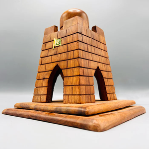 Modelo de Mazar-e-Quaid de Madera Hecho a Mano, Monumento Nacional de Pakistán, Decoración para el Hogar u Oficina, Regalo Cultural - Product Image 4