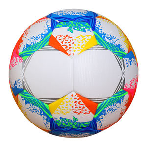 Ballon de football personnalisé de qualité professionnelle, léger, durable, écologique, fabriqué à la machine, en cuir PU, pour l'entraînement sportif en équipe en extérieur - Product Image 4