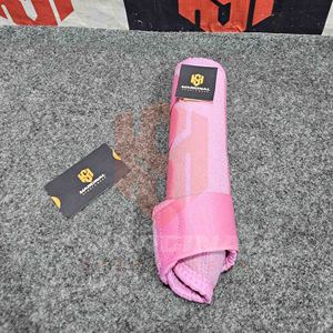 Nuevas botas de neopreno para caballo con diseño occidental, protectores de patas, vendas de seguridad, botas ecuestres para montar, botas de tendón para caballo. - Product Image 2