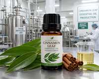 Huile Essentielle de Feuille de Cannelle Naturelle Pure à 99,5% (Cinnamomum Cassia) Distillée à la Vapeur en Inde, Parfum Herbacé Épicé, Aromathérapie, Soin de la Peau