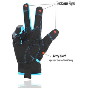 Guantes de Seguridad de Trabajo de Cuero Blancos, Duraderos, Industriales, para Construcción, Mecánicos y Conductores, al Por Mayor y a Bajo Precio - Product Image 1
