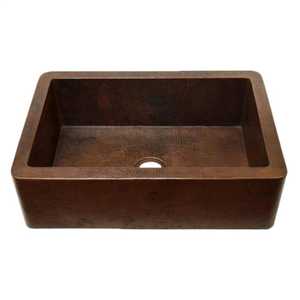 Antique Fleur-de-lis Embossed <b>Copper</b> Vessel Sink Square Hammered Bronze Bathroom Basin Luxury Above Counter Artistic Washbowl - Product Image 3